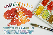 Aquarelle Designers Kit, a Layer Style Add-On by Stella's Graphic Supply (Thumbnail 1 of 5)