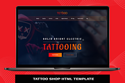 Tetixio -Tattoo Shop HTML Template, a HTML Template by THESOFTKING (Thumbnail 1 of 2)