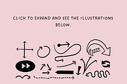 +42 Arrow Illustrations Set, a Decorative Illustration by The Journey Atelier (Thumbnail 3 of 3)