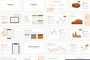 Peach presentation template, a Presentation Template by KaluginaWEB (Thumbnail 5 of 12)