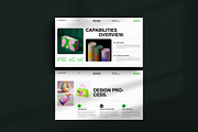 Minimal Design Portfolio Template, a Presentation Template by NorthPeak (Thumbnail 8 of 13)