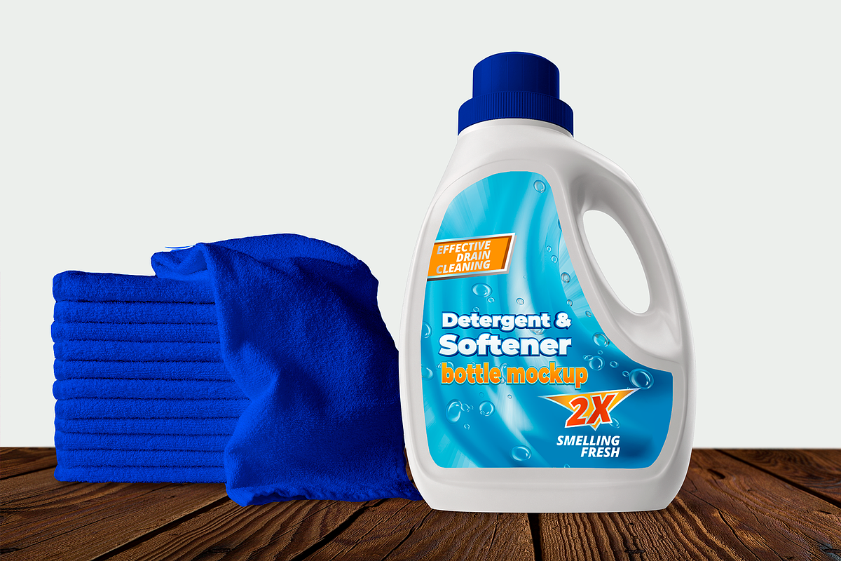 Detergent Bottle Mockup, a Templates & Theme by rogeriomarcos (Photo 7 of 10)
