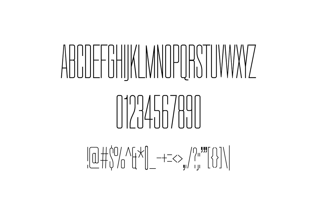 Krush Font, a Sans Serif Font by Kreatif Supply (Photo 6 of 6)
