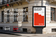 City Billboard Mockups Vol.3, an Advertising Mockup by Mr.Mockup™ (Thumbnail 2 of 18)