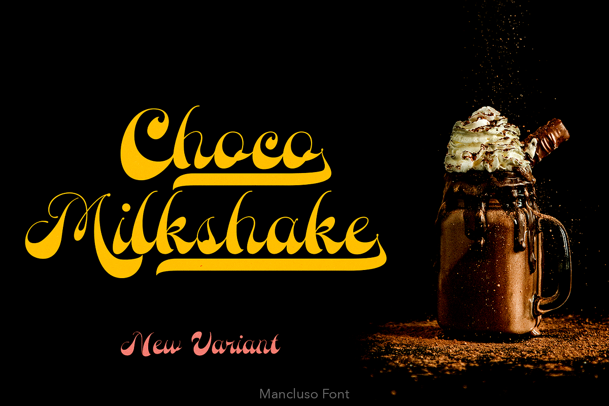 Mancluso Retro Script, a Script Font by TypeClassHeroes (Photo 5 of 15)