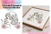 Elegant Feminine & Botanical, a Person Illustration by AMMi (Thumbnail 2 of 12)