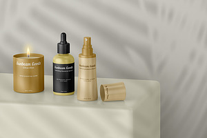 Skin Care Set Mockup, a Mockup by Mockups Planet