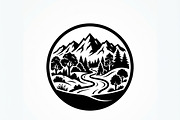 60 Eco Globe Landscape Silhouette, a Technology Illustration by Amazin_art (Thumbnail 14 of 49)