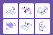 200 Technology and AI Isometric, a Technology Illustration by Vectors Market (Thumbnail 16 of 19)