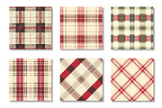 Plaid & Gingham Seamless Patterns, a Texture Graphic by Canvas Craft (Thumbnail 3 of 9)