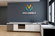 PSD Modern Office Wall Logo Mockup, an Advertising Mockup by Ayy (Thumbnail 12 of 15)