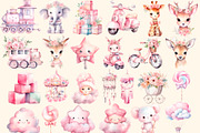Rosy world, Boho Baby girl 133 PNG, a Decorative Illustration by Hello My Print (Thumbnail 5 of 10)