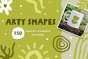 Arty Shapes • Hand Drawn Graphics, an Object Illustration by danceyourlife (Thumbnail 1 of 12)