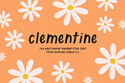 Clementine Handwritten Font, a Font by ReveryWorks (Thumbnail 1 of 14)