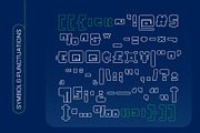 Recubs Outline - Decorative Sans, a Sans Serif Font by CuratedType Studio (Thumbnail 9 of 10)