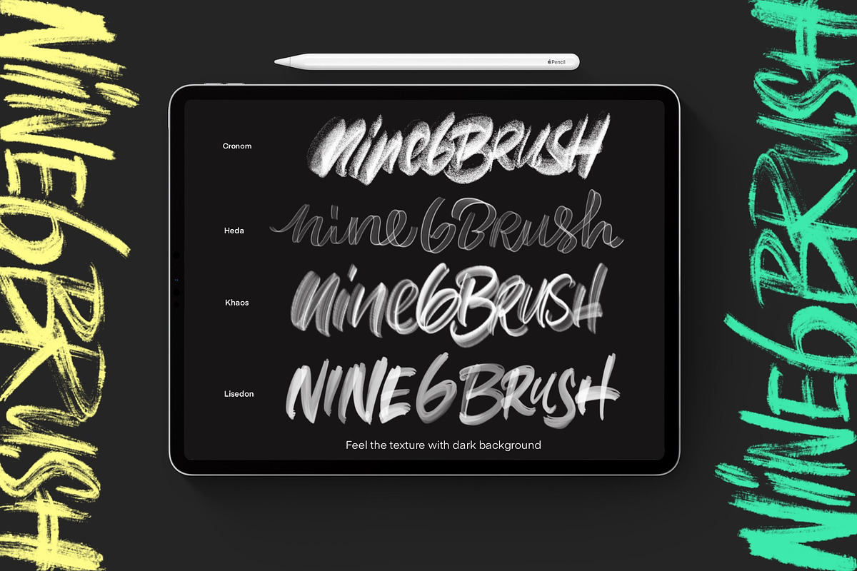 SALE Nine6brush v2 Procreate, a Brush Add-On by D&K Project (Photo 4 of 8)