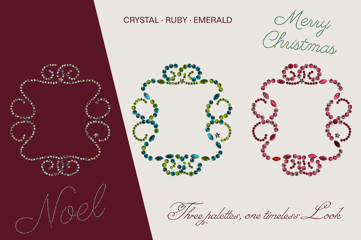 Rhinestone Swirls, Frames and Words, an Object Graphic by Anzhelika (Photo 5 of 10)