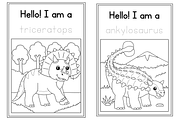 250+ Dinosaur Coloring Pages, an Education Illustration by ThePhoton (Thumbnail 5 of 9)