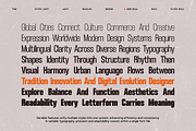 GC Sublime - Modern Condensed Sans, a Sans Serif Font by Glyphonic (Thumbnail 8 of 15)