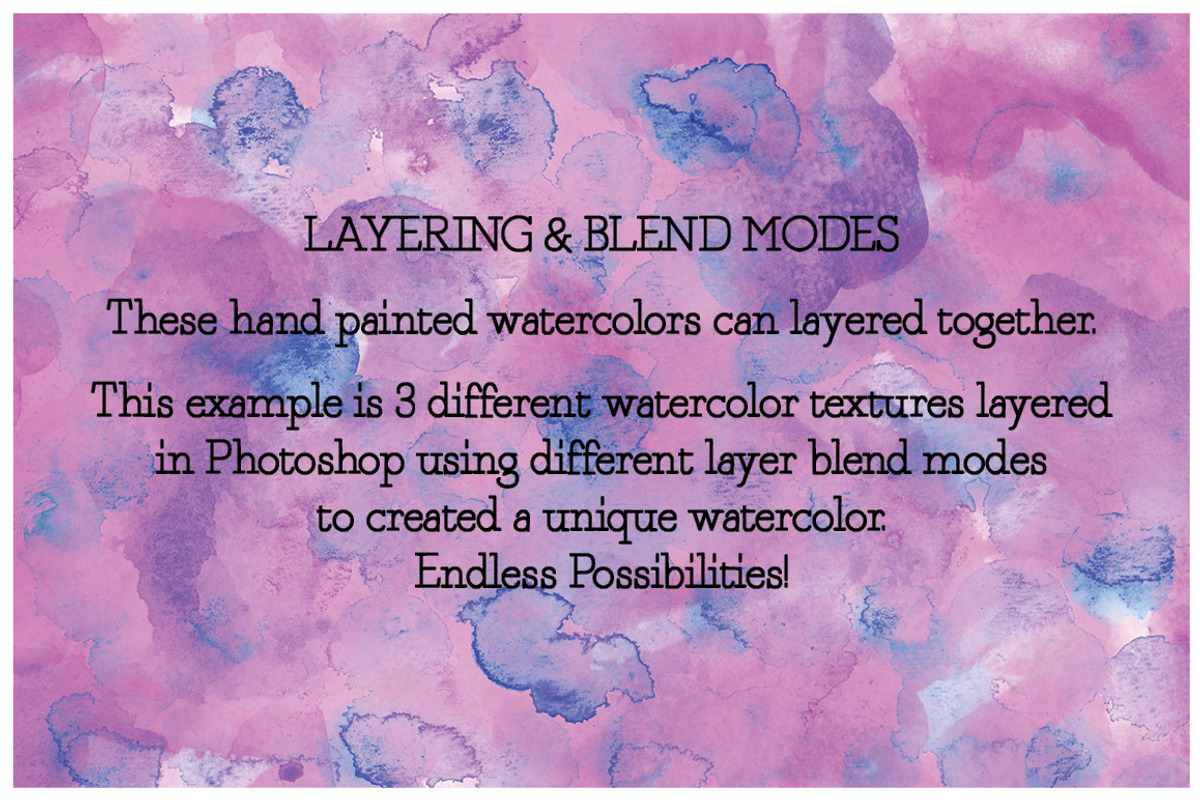 100 Hand Painted Watercolor Textures, a Texture Graphic by Artfanaticus (Photo 3 of 5)