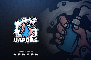 Vape Logo, a Templates & Theme by artchiles_design