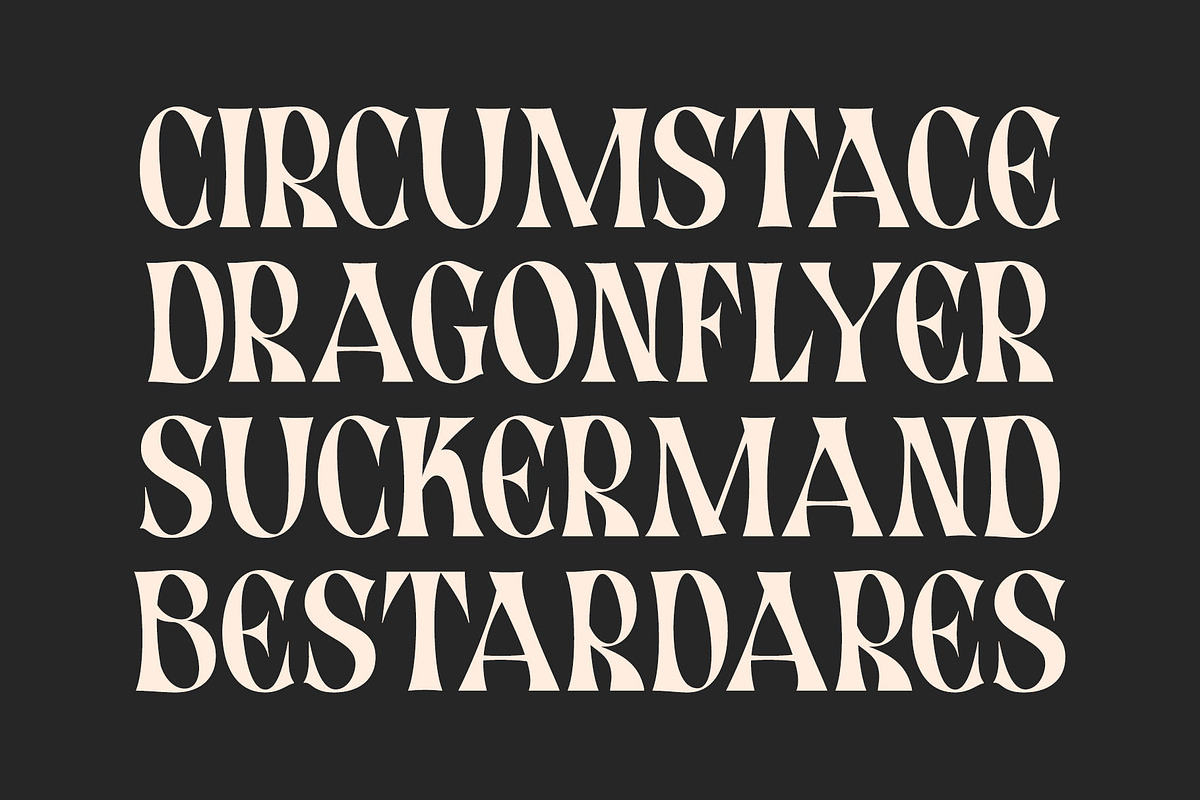Gunday - Display Serif Font, a Serif Font by Craft Supply Co. (Photo 7 of 12)