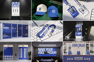 29 Indoor Election Campaign Mockup
