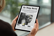 Vintage Newspaper Template, a Magazine Template by ZoloDesignHub (Thumbnail 5 of 8)
