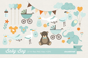 Baby Boy Clipart
