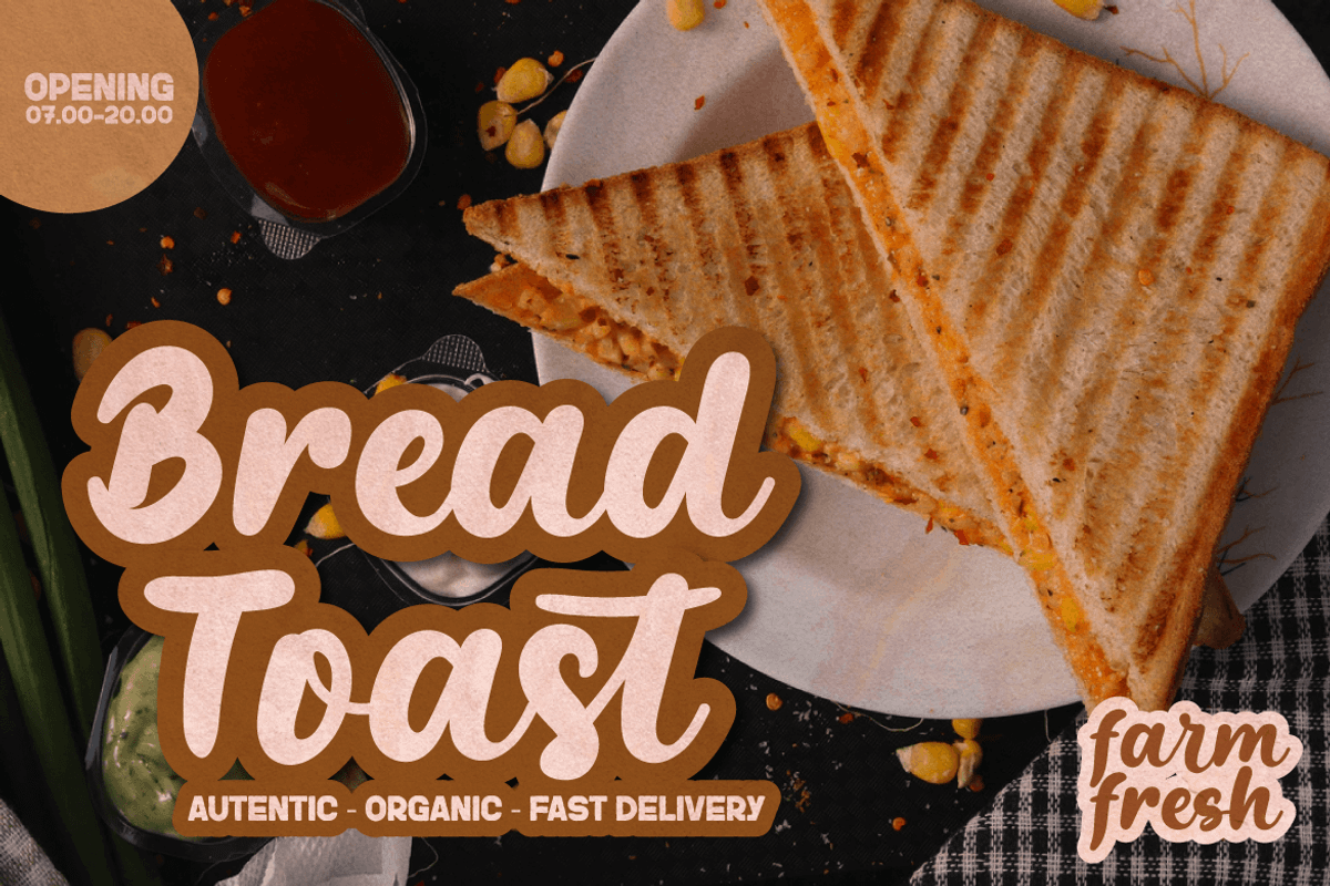 Resty Script, a Script Font by twinstd (Photo 8 of 11)