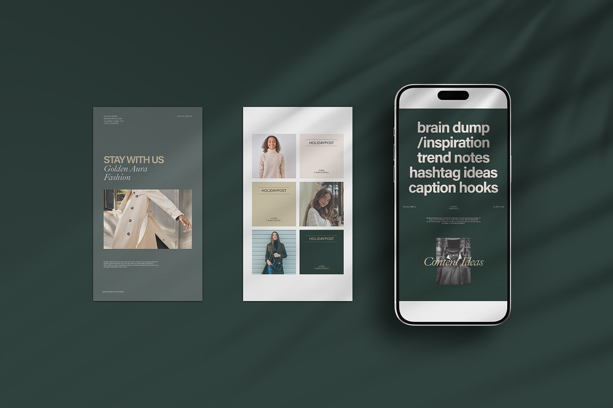 Social Media Planner Template preview 3