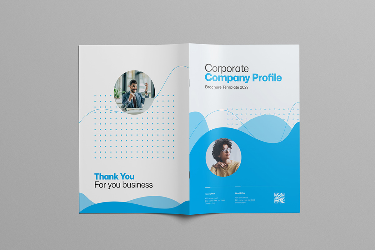 Company Profile | Word & InDesign, a Brochure Template by HiveArts (Photo 9 of 9)