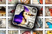 Collage Sheet - Colors of Nature, a Print Template by Kseniya-Omega (Thumbnail 1 of 3)