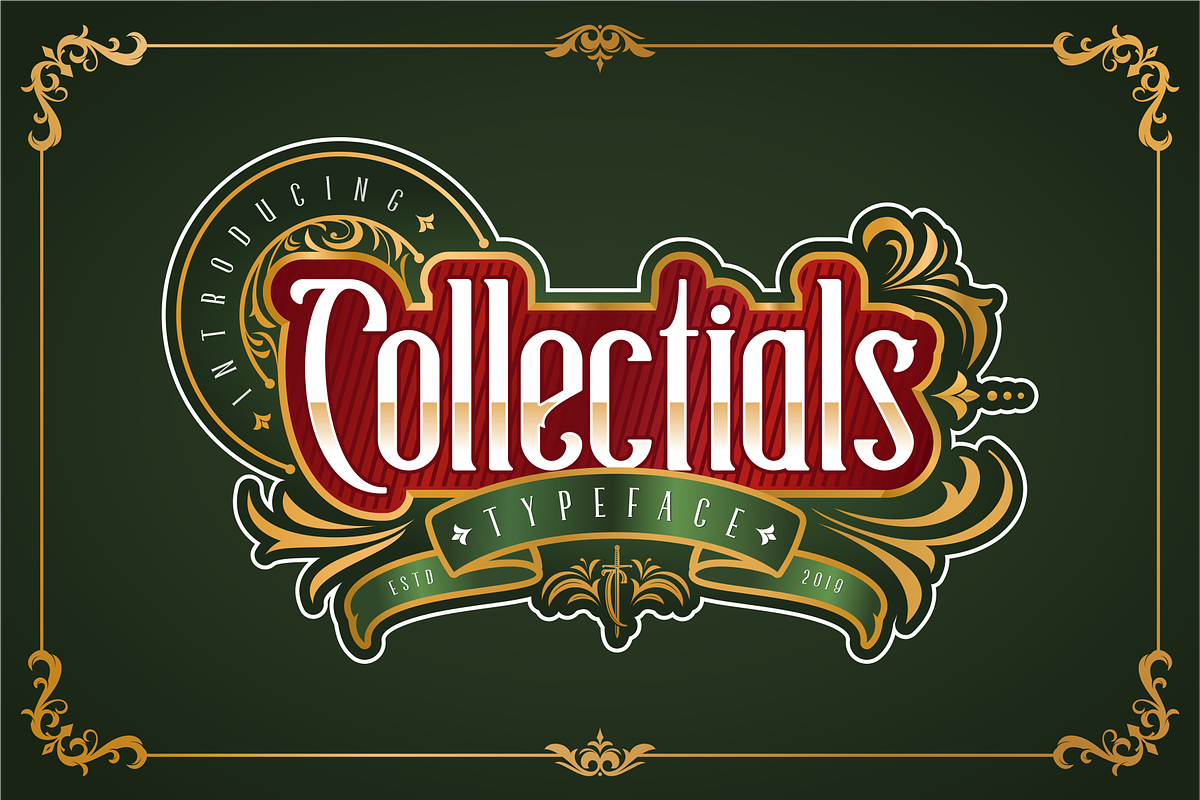 Collectials Classic Font