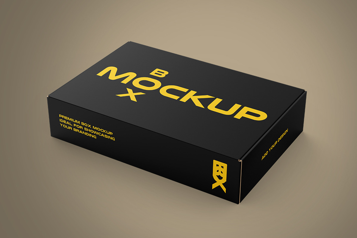 Box Mockup Set - 9x6x2 in, a Packaging Mockup by VadimPetrov (Photo 5 of 12)