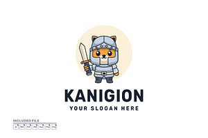 Lion Warrior Vector Logo Design, a Branding & Logo Template by yuanesei