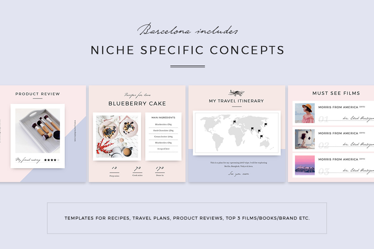 Barcelona: 175 SocialMedia Designs, a Social Media Template by NordWood (Photo 5 of 10)