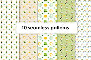 Watercolor St. Patricks day set, an Illustration by LikaYu (Thumbnail 4 of 9)