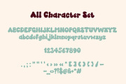 Retro Santa is a retro groovy font, a Script Font by Brown Cupple (Thumbnail 6 of 9)