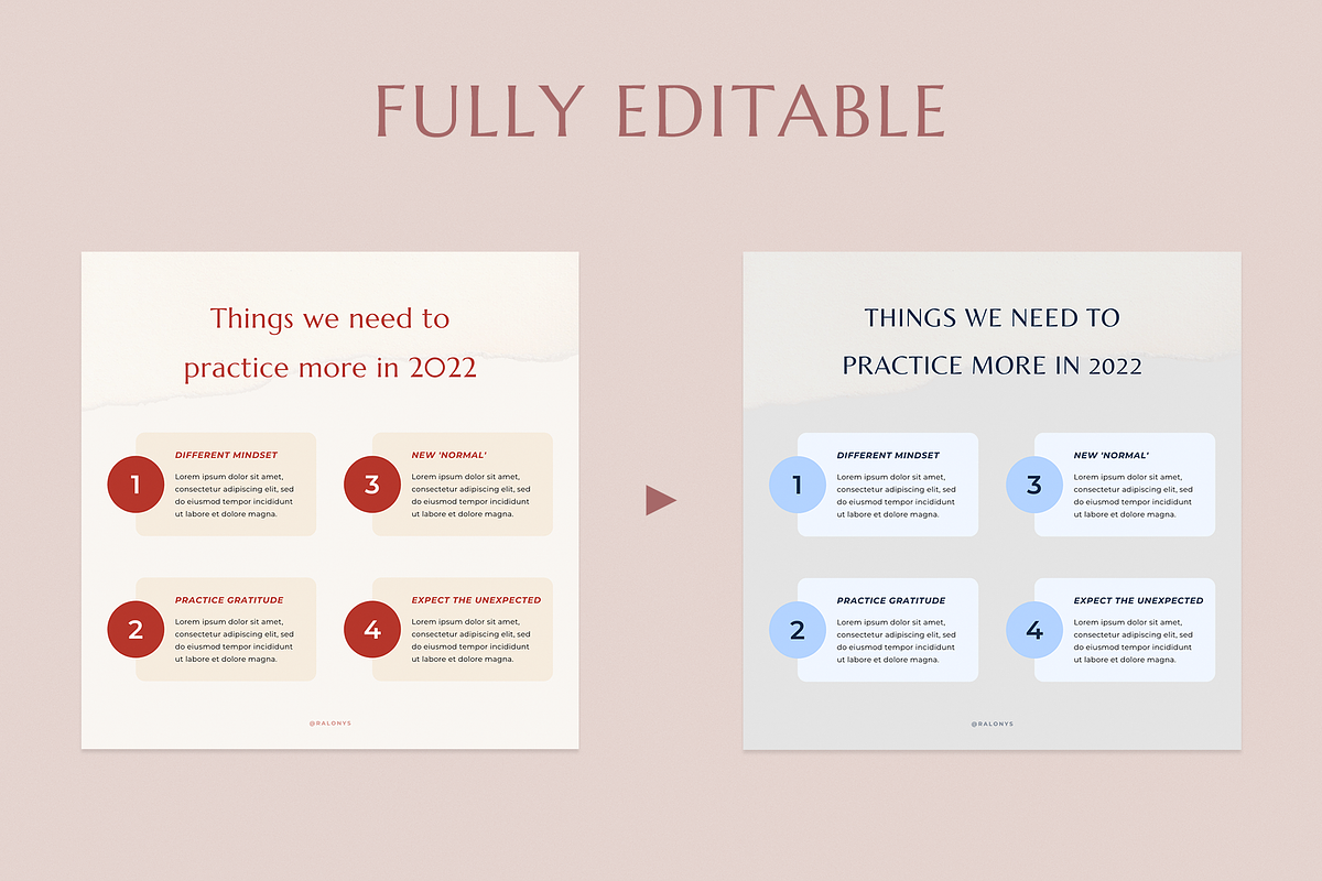 Year In Review Templates | Canva, a Social Media Template by Ralony (Photo 4 of 9)
