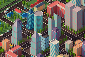 Low Poly City Pack