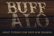 Buffalo Typeface, a Serif Font by Cruzine (Thumbnail 4 of 5)
