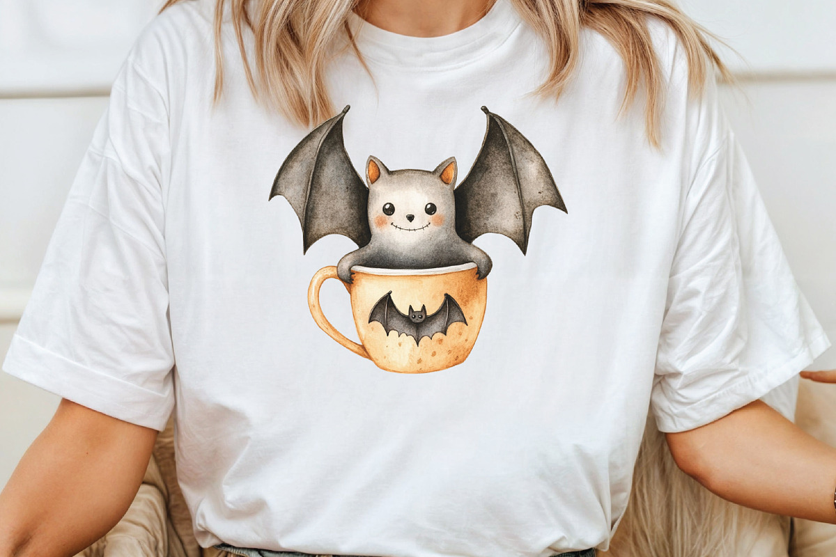 Whimsical Halloween Coffee Clipart, an Illustration by CraftArtStudio (Photo 4 of 6)
