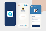 Q Message (figma), an App Template by Nik Design (Thumbnail 7 of 10)