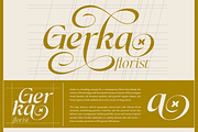 Dh Irlia - 7 Fashion Swash Family, a Serif Font by Dharmas Foundry (Thumbnail 6 of 19)