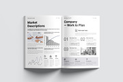 Business Plan Template, a Brochure Template by GoldenGrid Studio (Thumbnail 9 of 11)