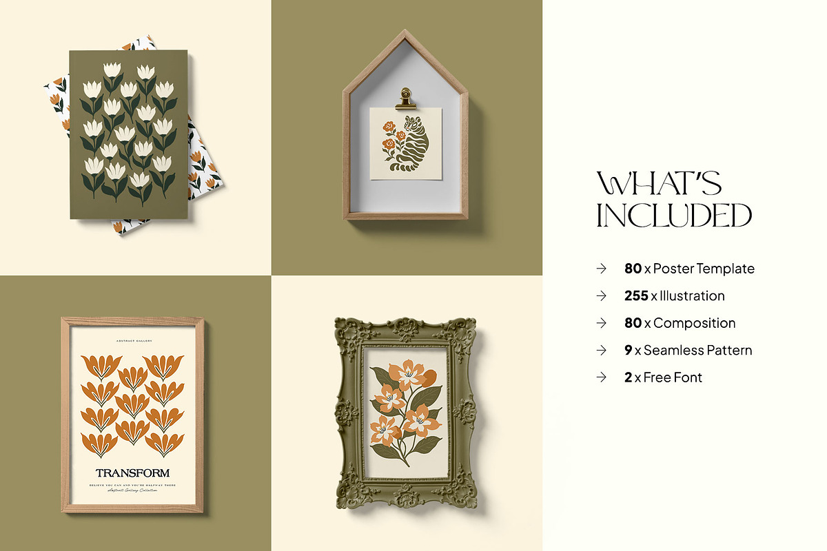 Tropical Flora | Wall Art Creator, an Object Graphic by Leleka.Store (Photo 3 of 20)