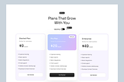 AI Landing Page Design, an UI Kit Template by Ahmed Rubel (Thumbnail 4 of 5)