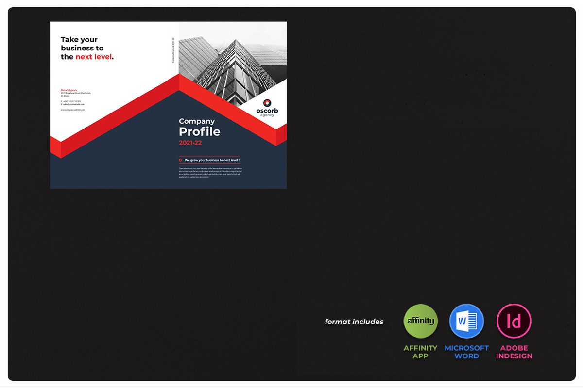 Company Profile Brochure, a Brochure Template by StudioGraficso (Photo 10 of 10)