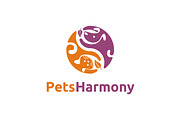 Pet Harmony Logo, a Branding & Logo Template by mocha7 (Thumbnail 1 of 3)